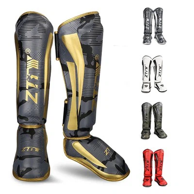 Hitam Muay Thailand Shin Guard